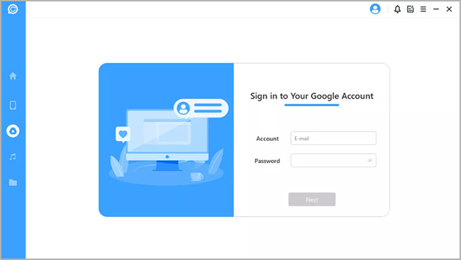 login to google drive account