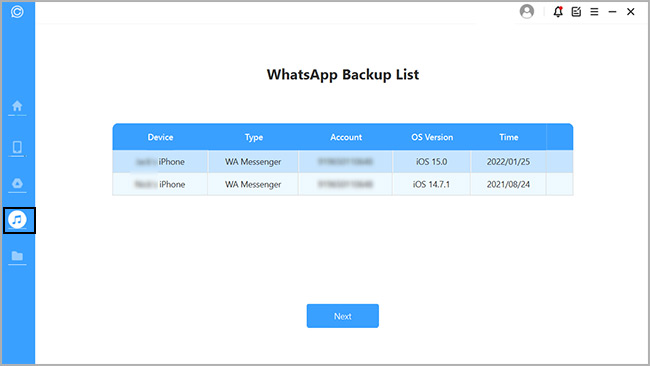 recover WhatsApp chats and media from itunes backup
