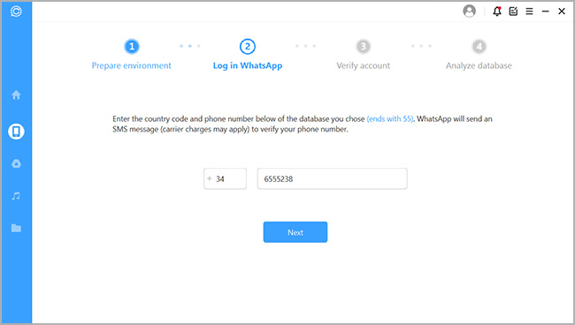 select WhatsApp messages and attachments