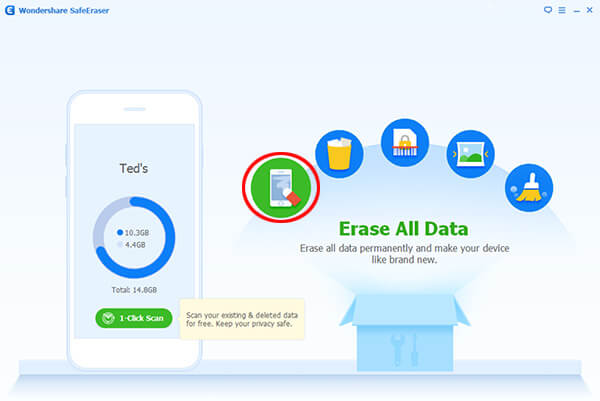 erasing all data from iPhone