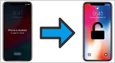 removing passcode from a locked iPhone
